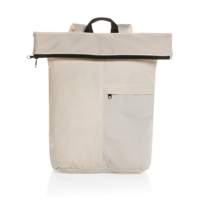 Sac à dos pliable personnalisable en rPET AWARE™ Dillon 