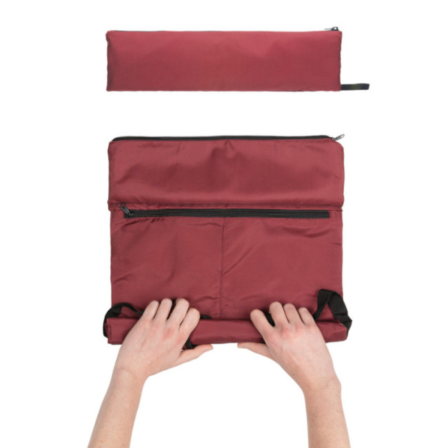 Sac à dos pliable personnalisable en rPET AWARE™ Dillon 