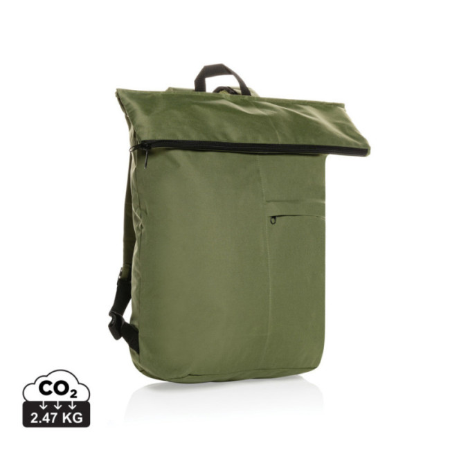 Sac à dos pliable personnalisable en rPET AWARE™ Dillon 