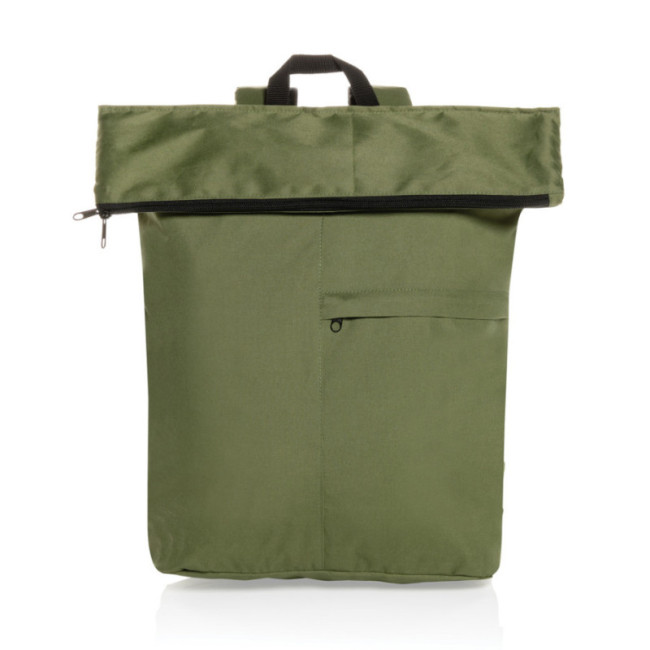 Sac à dos pliable personnalisable en rPET AWARE™ Dillon 