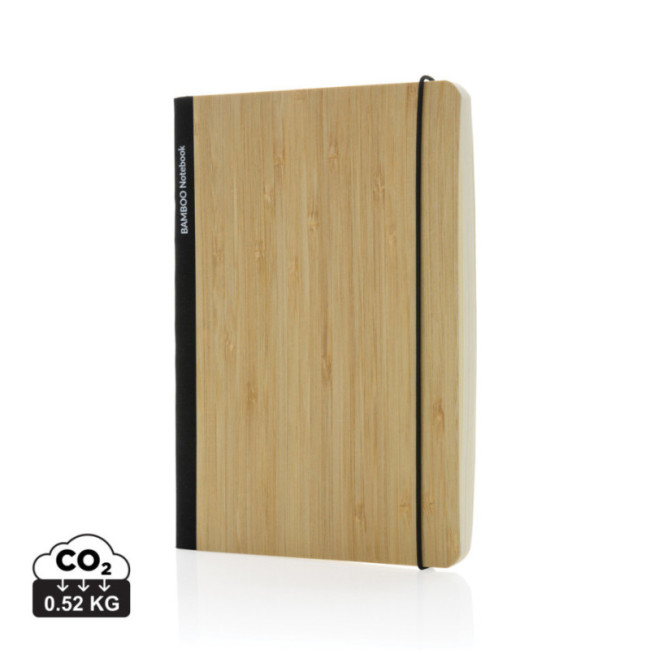 Carnet A5 personnalisé en bambou Scribe 