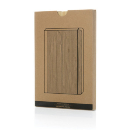 Carnet A5 personnalisé en bambou Scribe 
