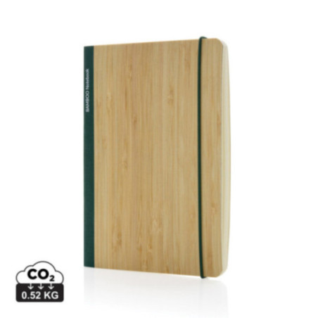 Carnet A5 personnalisé en bambou Scribe 