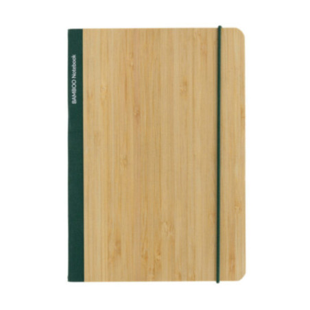 Carnet A5 personnalisé en bambou Scribe 