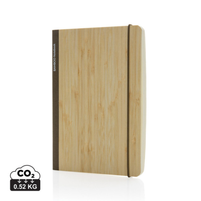 Carnet A5 personnalisé en bambou Scribe 