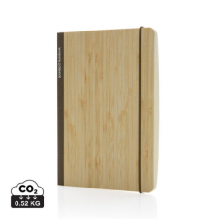 Carnet A5 personnalisé en bambou Scribe 