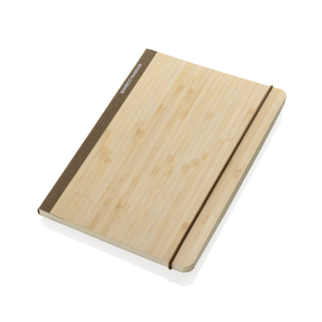 Carnet A5 personnalisé en bambou Scribe 