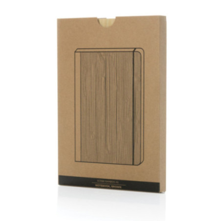 Carnet A5 personnalisé en bambou Scribe 