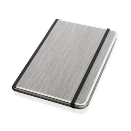 Carnet A5 personnalisé couverture imprimé bois Treeline 