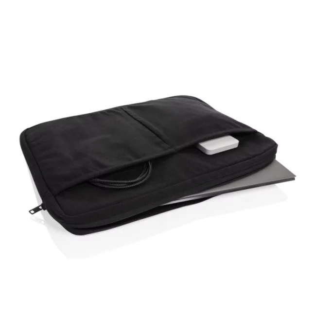 Pochette pour ordinateur 15,6'' en coton recyclé AWARE™ Laluka 