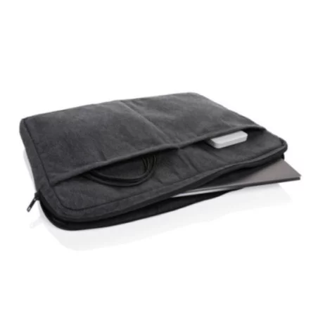 Pochette pour ordinateur 15,6'' en coton recyclé AWARE™ Laluka 
