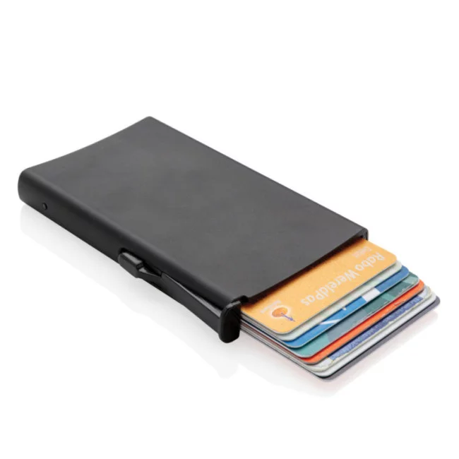 Porte-cartes anti-RFID en aluminium 