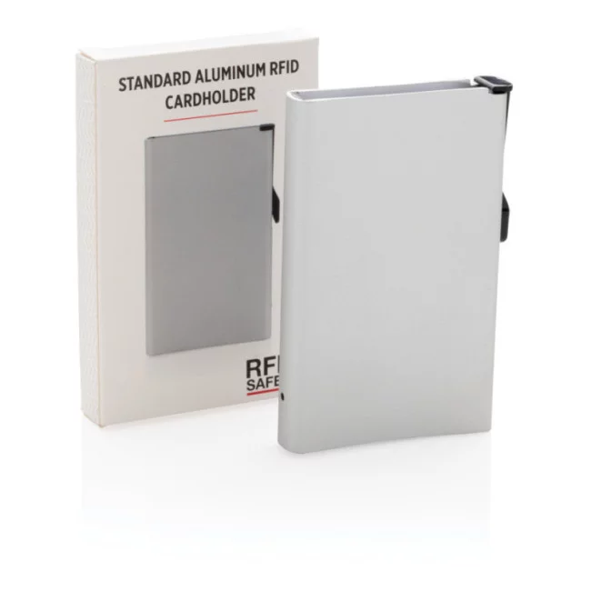 Porte-cartes anti-RFID en aluminium 