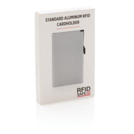 Porte-cartes anti-RFID en aluminium 
