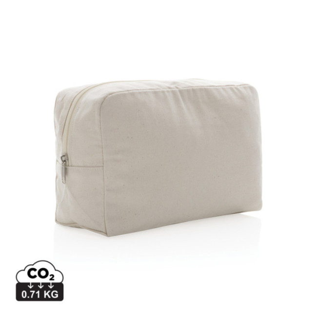 Trousse de toilette en toile recyclée  Aware™ 