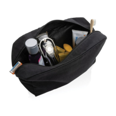 Trousse de toilette en toile recyclée  Aware™ 