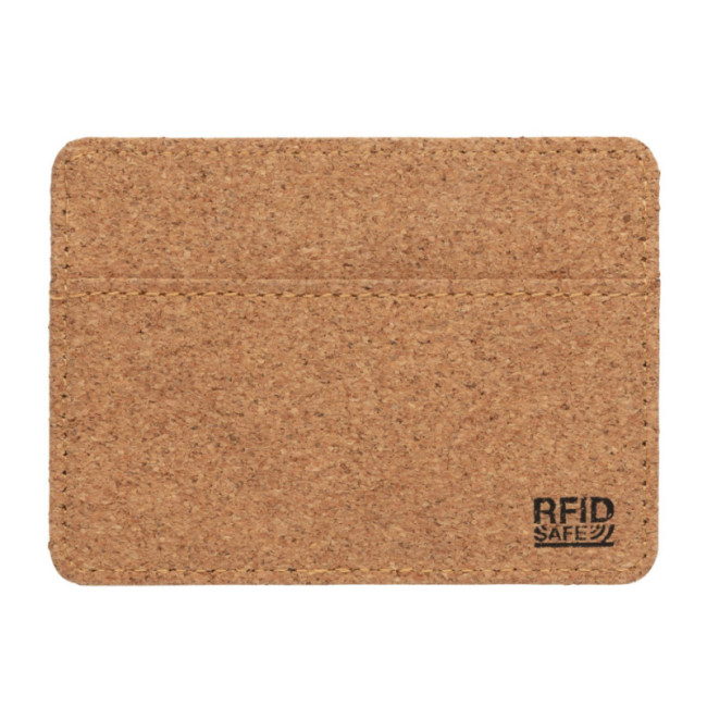 Porte-cartes anti RFID personnalisé en liège 