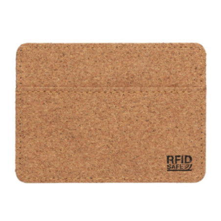 Porte-cartes anti RFID personnalisé en liège 