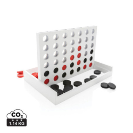 Jeu de puissance 4 personnalisable en bois 