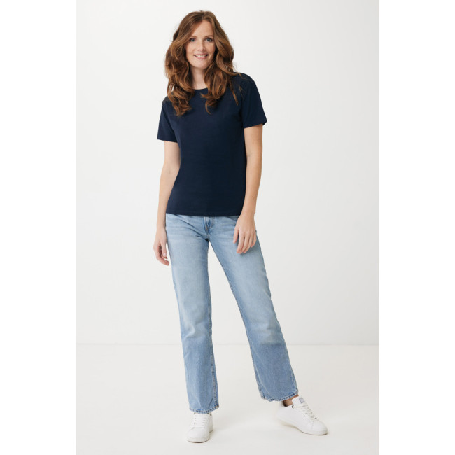 T-shirt femme personnalisé en coton recyclé Iqoniq Yala 