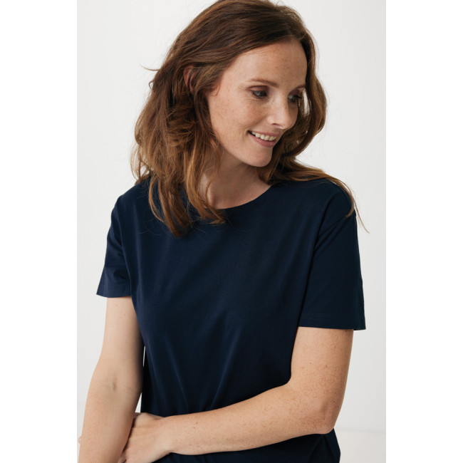 T-shirt femme personnalisé en coton recyclé Iqoniq Yala 