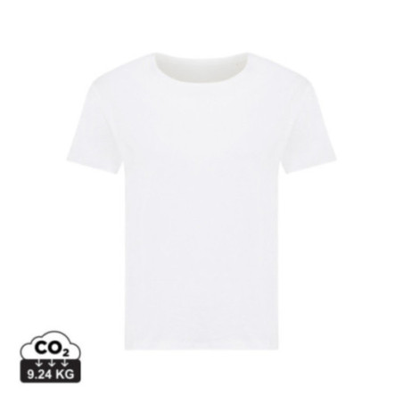 T-shirt femme personnalisé en coton recyclé Iqoniq Yala 