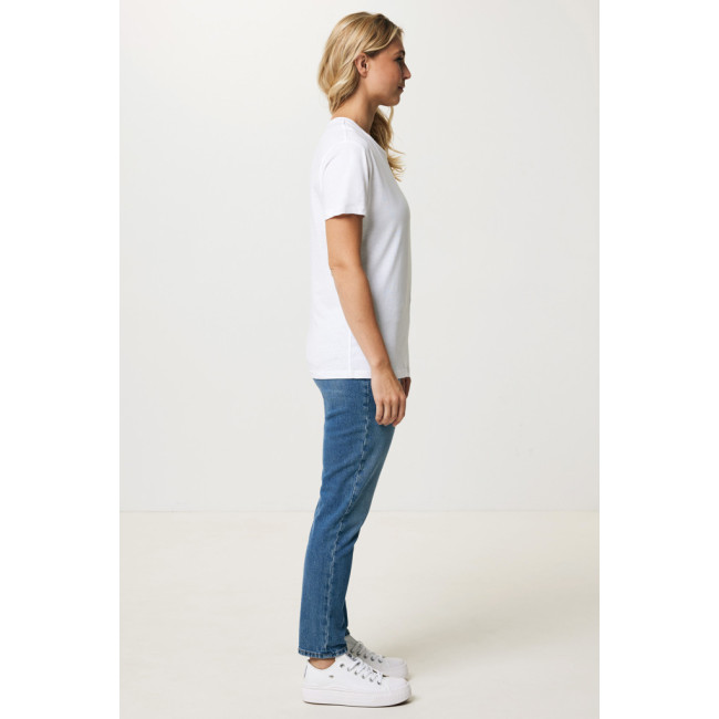 T-shirt femme personnalisé en coton recyclé Iqoniq Yala 