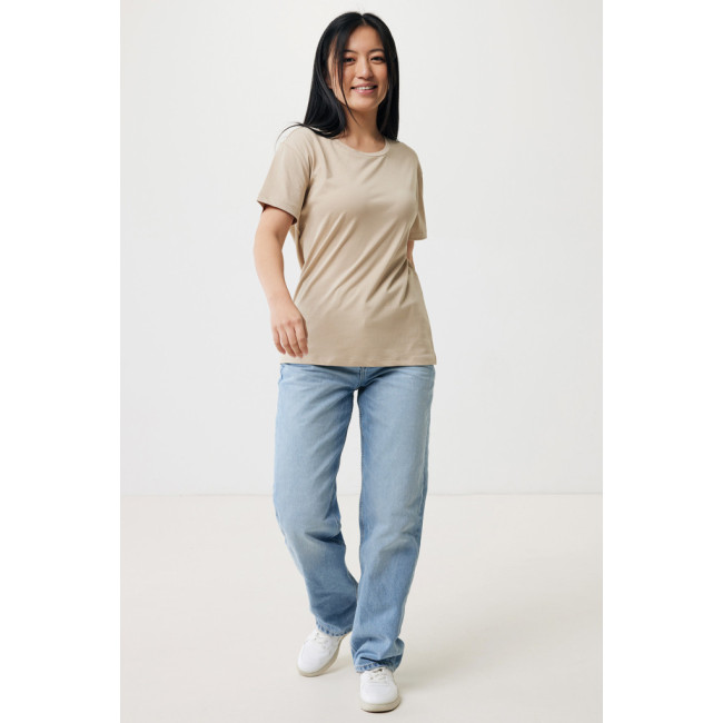 T-shirt femme personnalisé en coton recyclé Iqoniq Yala 
