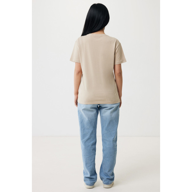 T-shirt femme personnalisé en coton recyclé Iqoniq Yala 