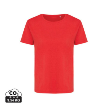 T-shirt femme personnalisé en coton recyclé Iqoniq Yala 