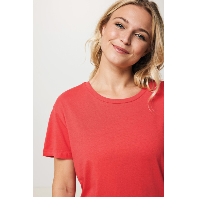 T-shirt femme personnalisé en coton recyclé Iqoniq Yala 
