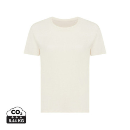 T-shirt femme personnalisé en coton recyclé Iqoniq Yala 