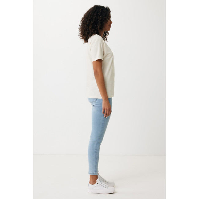 T-shirt femme personnalisé en coton recyclé Iqoniq Yala 