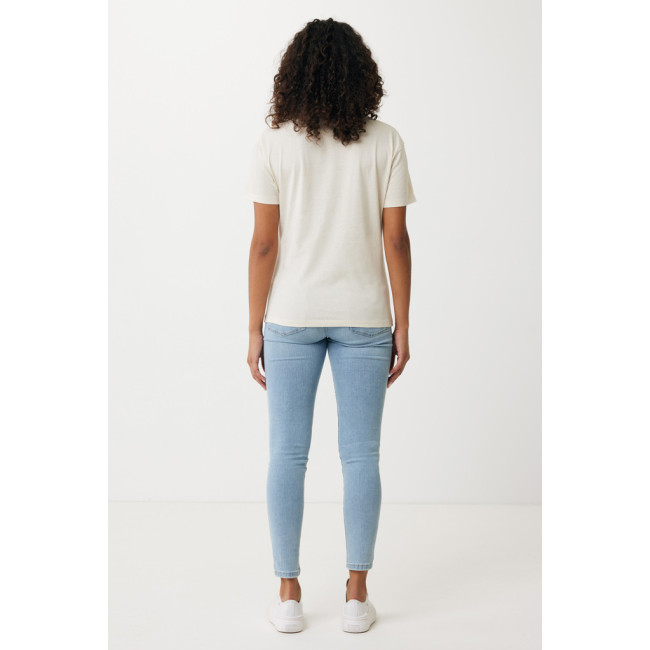 T-shirt femme personnalisé en coton recyclé Iqoniq Yala 