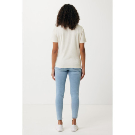 T-shirt femme personnalisé en coton recyclé Iqoniq Yala 