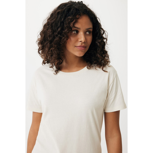 T-shirt femme personnalisé en coton recyclé Iqoniq Yala 