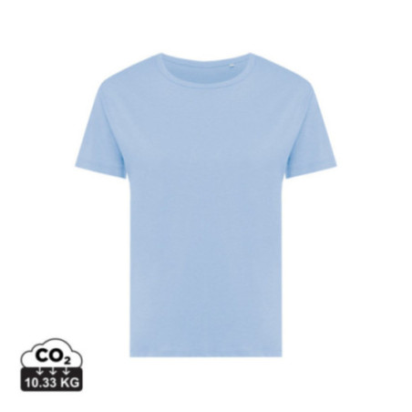 T-shirt femme personnalisé en coton recyclé Iqoniq Yala 