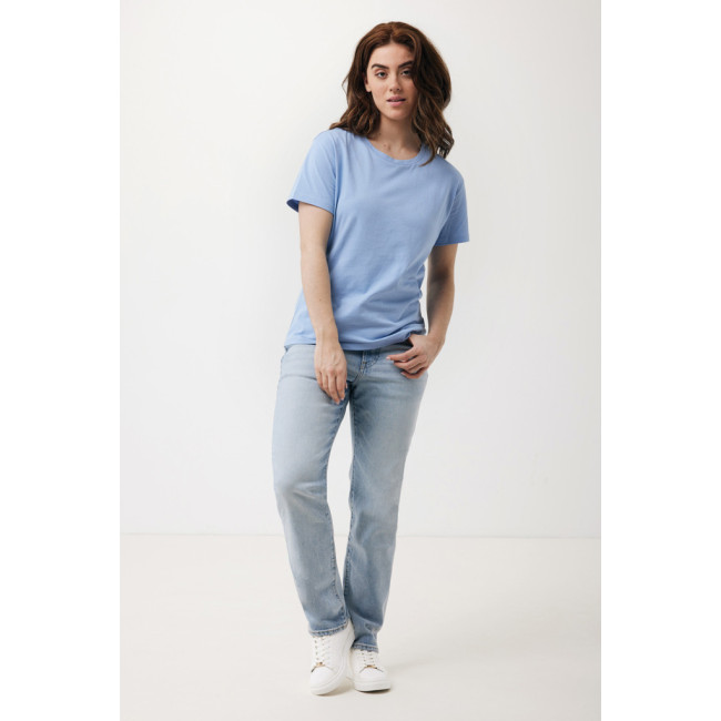 T-shirt femme personnalisé en coton recyclé Iqoniq Yala 