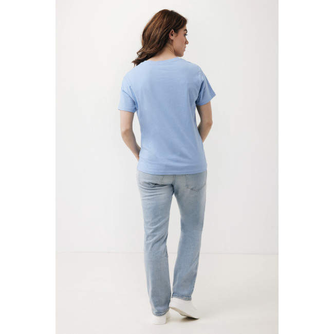 T-shirt femme personnalisé en coton recyclé Iqoniq Yala 