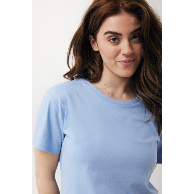 T-shirt femme personnalisé en coton recyclé Iqoniq Yala 