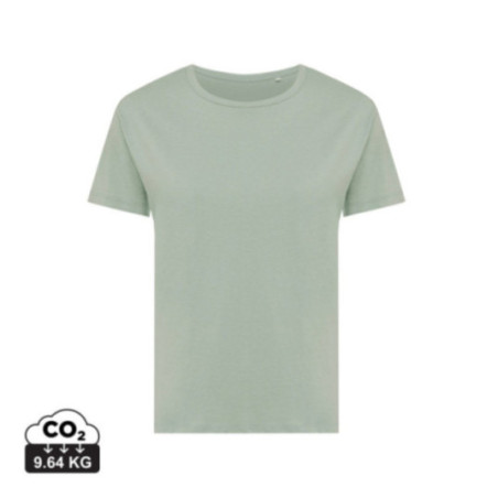 T-shirt femme personnalisé en coton recyclé Iqoniq Yala 