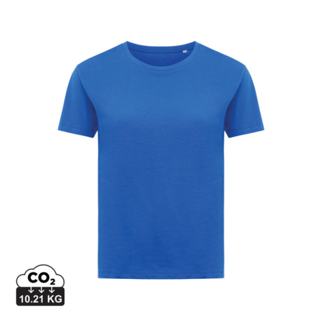 T-shirt femme personnalisé en coton recyclé Iqoniq Yala 
