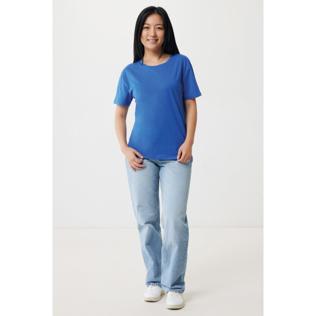 T-shirt femme personnalisé en coton recyclé Iqoniq Yala 