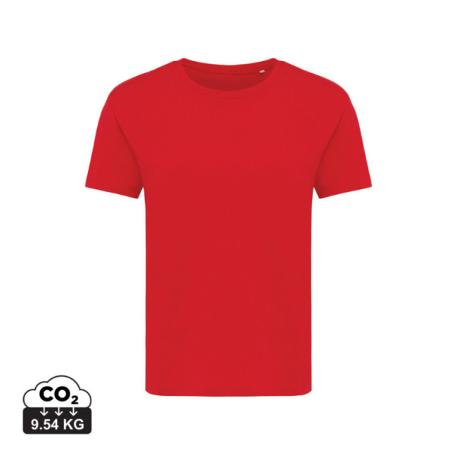 T-shirt femme personnalisé en coton recyclé Iqoniq Yala 