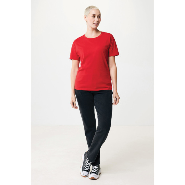 T-shirt femme personnalisé en coton recyclé Iqoniq Yala 