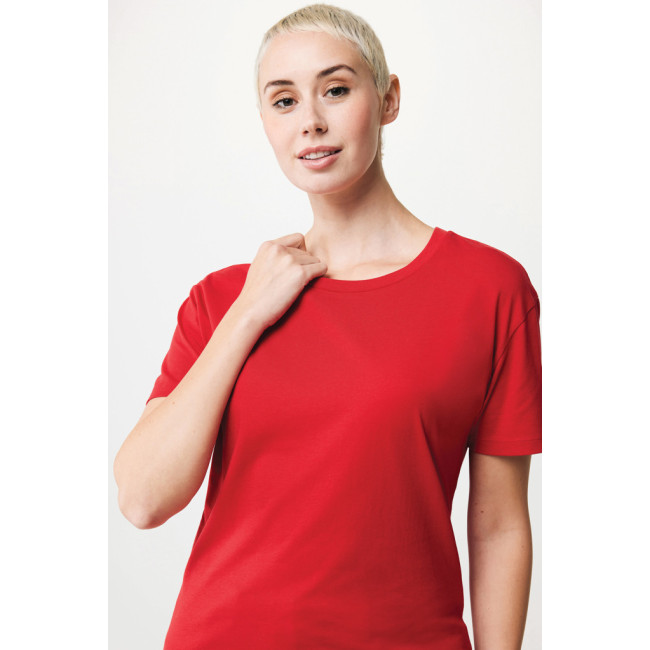 T-shirt femme personnalisé en coton recyclé Iqoniq Yala 