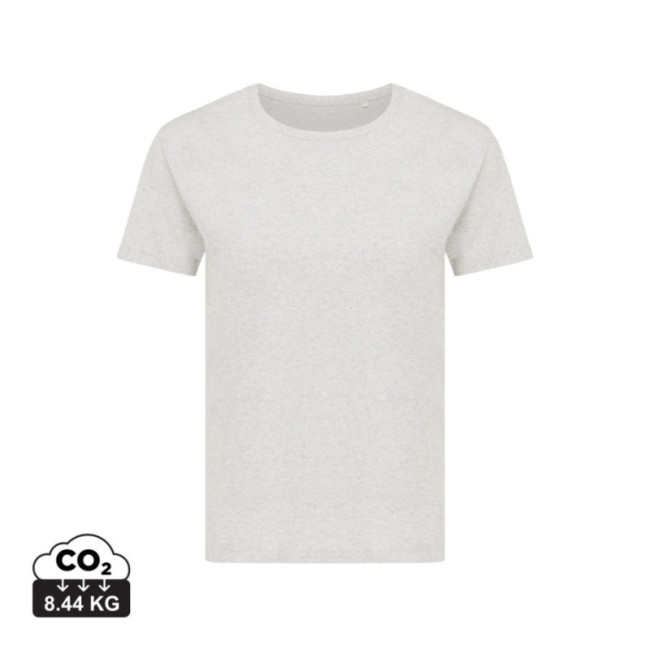 T-shirt femme personnalisé en coton recyclé Iqoniq Yala 