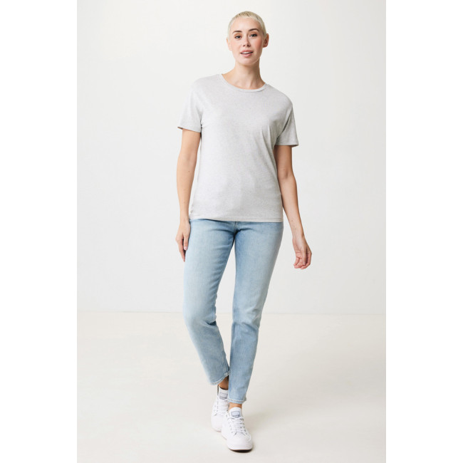 T-shirt femme personnalisé en coton recyclé Iqoniq Yala 