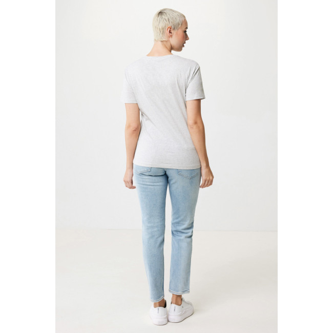 T-shirt femme personnalisé en coton recyclé Iqoniq Yala 