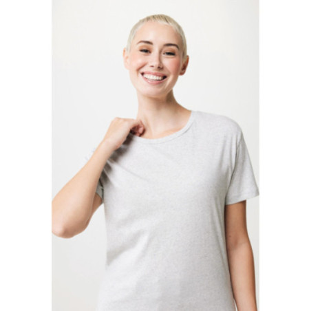 T-shirt femme personnalisé en coton recyclé Iqoniq Yala 